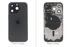 USA SPEC - Official Apple iPhone 14 Pro Space Black Battery Cover (OEM Pulled) - eSim Only
