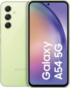 Samsung Galaxy A54 5G 128GB Awesome Lime Sim Free / Unlocked Mobile Phone - A-Grade