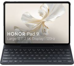 HONOR Pad 9 12.1" Tablet with Keyboard - 256 GB, Space Grey - A-Grade