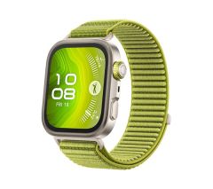 HUAWEI Watch Fit 4 Pro - Titanium Green, Fluoroelastomer Strap - 55020EYN