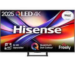 HISENSE A7Q 65" QLED 4K Smart AI TV with Freely - 65A7QTUK