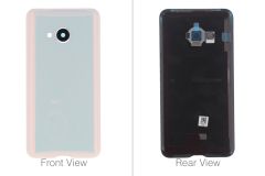 Genuine HTC U Play Ice White Glass Rear / Battery Cover With Adhesive - 74H03313-06M