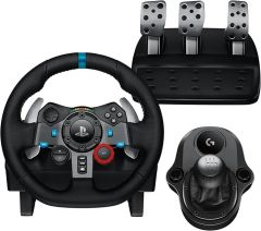 LOGITECH Driving Force G920 Sony PlayStation PS5, PS4 & PC Racing Wheel & Pedals - Black