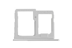 Genuine LG Q6 M700N Ice Platinum Sim & Memory Card Tray - ABN75538202