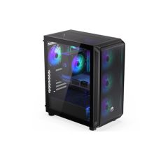 ENDORFY Regnum 400 ARGB, Tower, PC, Black, ATX, micro ATX, Mini-ITX, Multi, Case fans