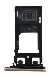 Genuine Sony Xperia X Performance F8132 Dual Sim Rose Sim Tray - 1302-3717