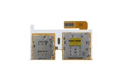 Genuine Samsung Galaxy T715 LTE, Tab S2 9.7 SM-T810, SM-T815 Sim & Memory Card Reader Flex - GH59-14420A