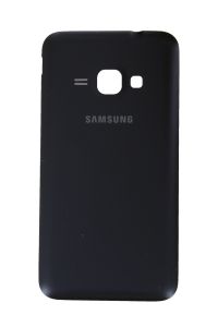 Genuine Samsung Galaxy J1 2016 SM-J120 Black Battery Cover - GH98-38906C