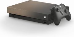 Microsoft 1TB Xbox One X Disk Console Gold Rush Limited Edition - FMP-00029