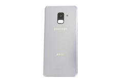 Genuine Samsung Galaxy A8 2018 SM-A530 Orchid Grey Duos Battery / Rear Cover - GH82-15557B