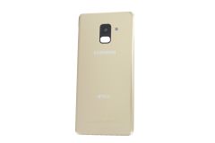 Genuine Samsung Galaxy A8 2018 SM-A530 Gold Duos Battery / Rear Cover - GH82-15557C