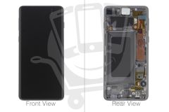 Official Samsung Galaxy S10 G973 Prism Black LCD Screen & Digitizer - GH82-18850A