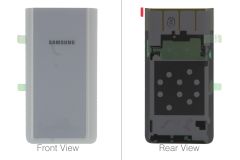Genuine Samsung Galaxy A80 A805F Ghost White Glass Rear Battery Cover - GH82-20055B
