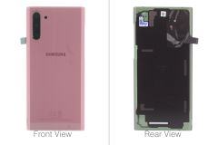 Official Samsung Galaxy Note 10 SM-N970 Aura Pink Battery Cover with Adhesive - GH82-20528F