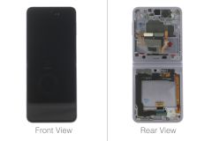 Official Samsung Galaxy Z Flip 3 5G Lavender Inner Flip LCD Screen (No Camera) - GH82-27244D / GH82-27243D
