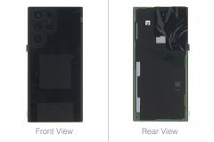 Official Samsung Galaxy S22 Ultra 5G SM-S908 Black Rear / Battery Cover - GH82-27457A