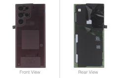 Official Samsung Galaxy S22 Ultra 5G SM-S908 Burgundy Rear / Battery Cover - GH82-27457B