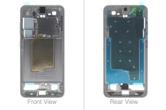Official Samsung Galaxy S25 SM-S931 Silver Shadow Chassis / Middle Frame - GH82-36328A
