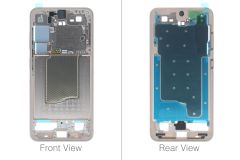 Official Samsung Galaxy S25 SM-S931 Pink Gold Chassis / Middle Frame - GH82-36328F