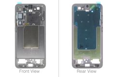 Official Samsung Galaxy S25+ SM-S936 Silver Shadow Chassis / Middle Frame - GH82-36367A