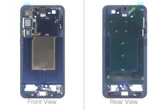 Official Samsung Galaxy S25+ SM-S936 Navy Chassis / Middle Frame - GH82-36367D