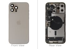 Official Apple iPhone 12 Pro Max Gold Battery Cover (OEM Pulled)