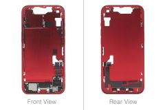 Official Apple iPhone 14 Red Middle Frame / Chassis (OEM Pulled)
