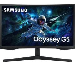 SAMSUNG Odyssey G5 LS27CG552EUXXU Quad HD 27" Curved VA LCD Gaming Monitor - Black - LS27CG552EUXXU