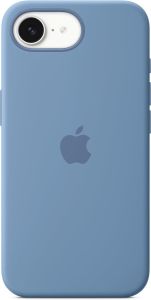 Official Apple iPhone 16e Silicone Case with MagSafe - Winter Blue - MD3Q4ZM/A - A-Grade