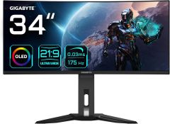 GIGABYTE MO34WQC-EK Curved Gaming Monitor - 34in QHD, VA