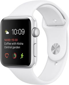 APPLE Watch Series 2 - Silver Al Case with Platinum White Nike Sports Band, 42 mm - MQ192B/A - A-Grade