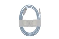 Official Apple USB Type C to Lightning 1m Blue Woven Data Cable - MX0K2ZM/A