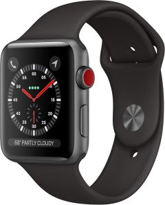 APPLE Watch Series 3 Cellular - Black, 42 mm - A-Grade