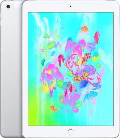 APPLE iPad 6th Generation (2018) 9.7" - 128 GB Cellular, Silver - MR7C2B/A - A-Grade