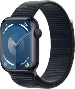 APPLE Watch Series 9 - 45 mm Midnight Aluminium Case with Midnight Sport Loop - A-Grade