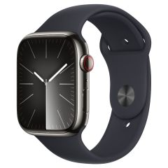 APPLE Watch Series 9 Cellular - 45 mm Graphite Stainless Steel Case with Graphite Milanese Loop - MRMX3QA/A - B-Grade