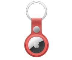 Official Apple AirTag Fine Woven Key Ring – Coral - MT2M3ZM/A - A-Grade