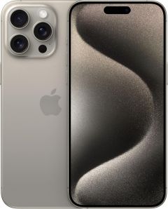 Apple iPhone 15 Pro Max 256GB Natural Titanium Sim Free / Unlocked Mobile Phone - MU793ZD/A - Apple Exchange Device