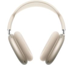 APPLE AirPods Max Wireless Bluetooth Noise-Cancelling Headphones - Starlight - MWW53ZM/A