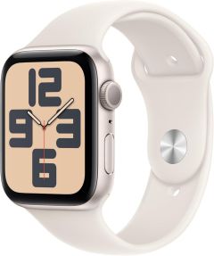 APPLE Watch SE - 40 mm 2nd Gen Starlight Aluminium Case with Starlight Sport Band, M/L - A-Grade