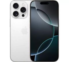 Apple iPhone 16 Pro 128GB White Titanium Sim Free / Unlocked Mobile Phone - MYNE3QN/A - A-Grade