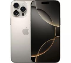 Apple iPhone 16 Pro Max 512GB Natural Titanium Sim Free / Unlocked Mobile Phone - MYX33QN/A - A-Grade