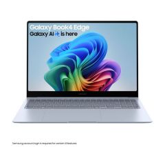SAMSUNG Book4 Edge (12 Core) - 16" Snapdragon X Elite 12-Core AC 16GB 512GB Sapphire Blue - NP960XMA-KB1UK