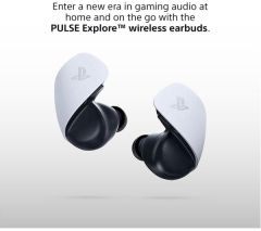 Official Sony PULSE Explore PS5 Wireless Gaming Earbuds - White
