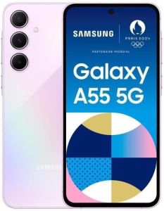 Samsung Galaxy A55 5G 128GB Awesome Lilac Sim Free / Unlocked Mobile Phone - A-Grade
