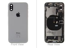 Official Apple iPhone XS White Battery Cover (OEM Pulled)